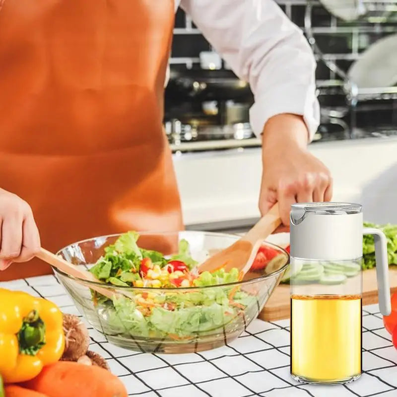 Oil Dispenser Bottle For Kitchen Glass| Yazijico™