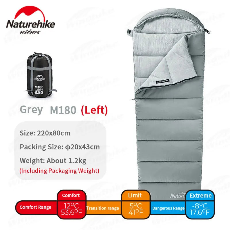Naturehike Cotton Sleeping Bag With Hood Sleeping Bag
