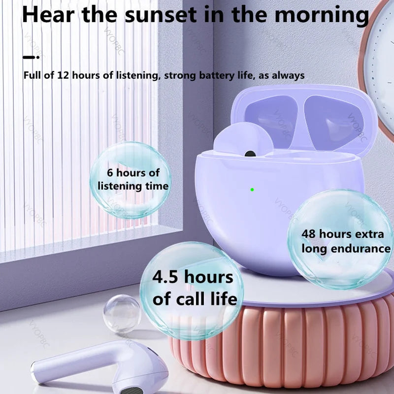 Smart Headphone Bluetooth Earphones Mini Pods