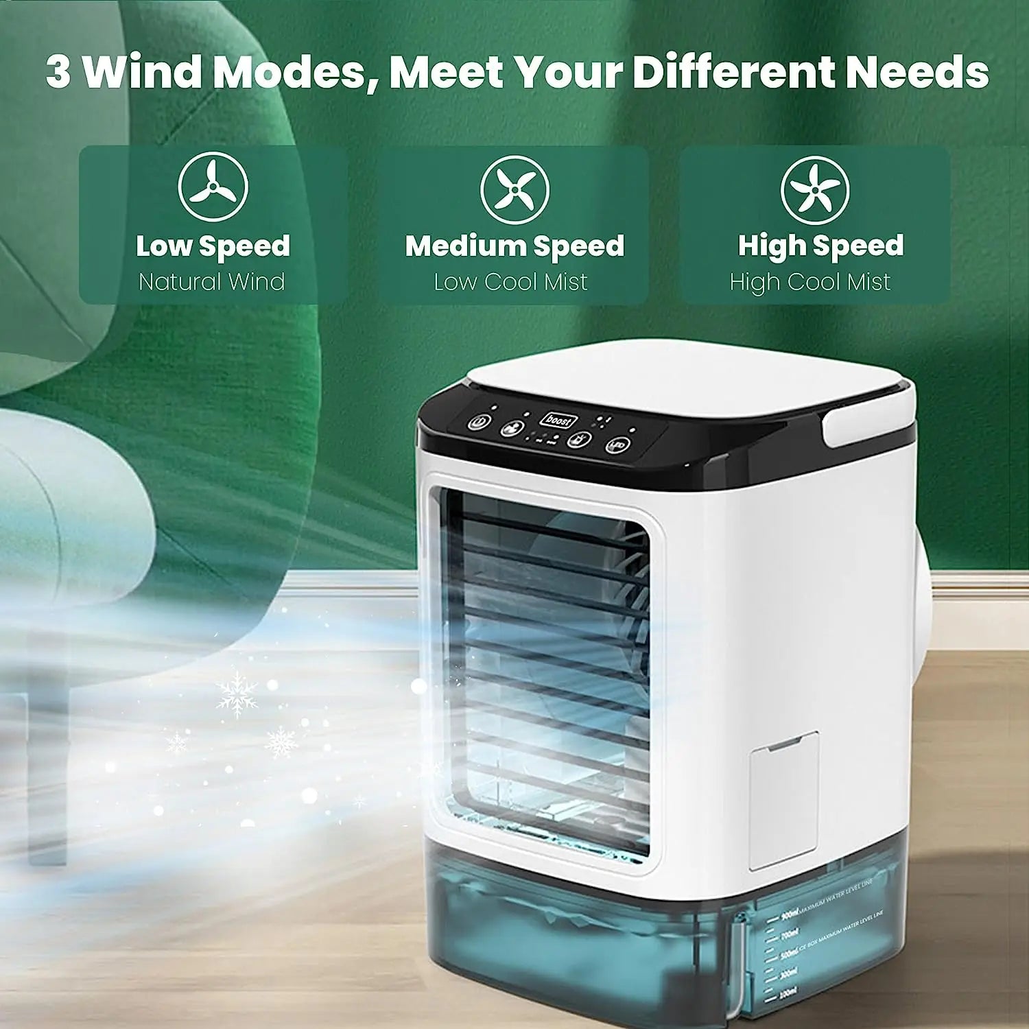 Yazijico™ Air Conditioner Portable Fan Desktop - Yazijico™
