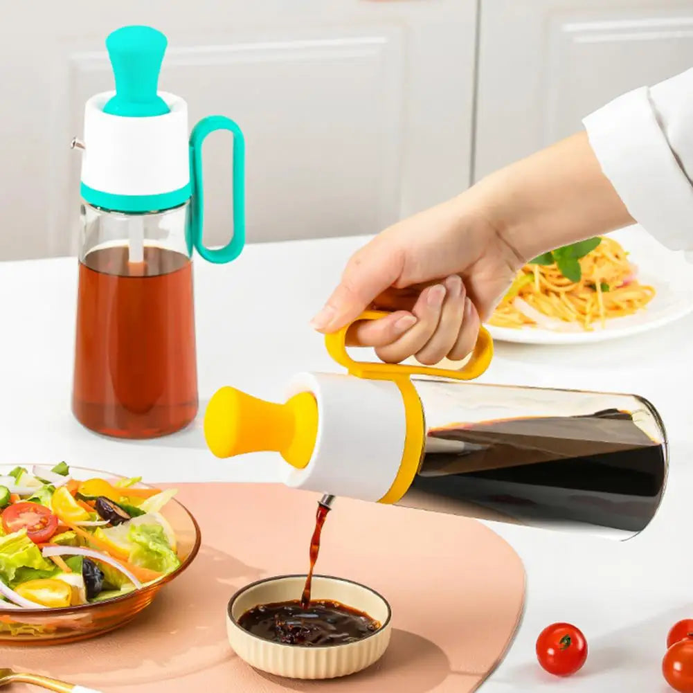 Household Oil Bottle Good Self-locking Ability Transparent | Yazijico™