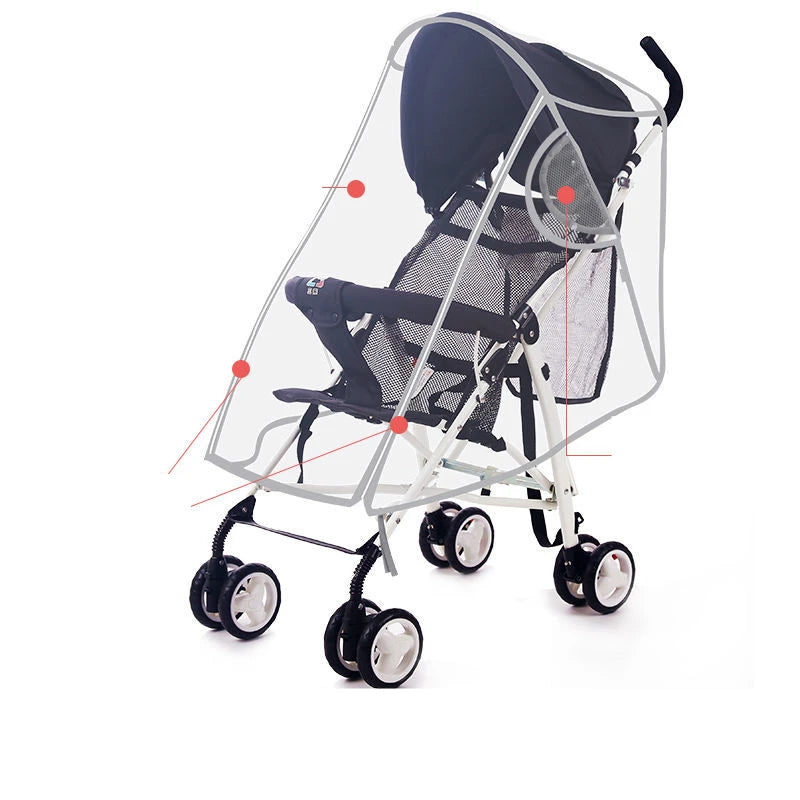 Universal Baby Trolley Rain Cover | Yazijico™