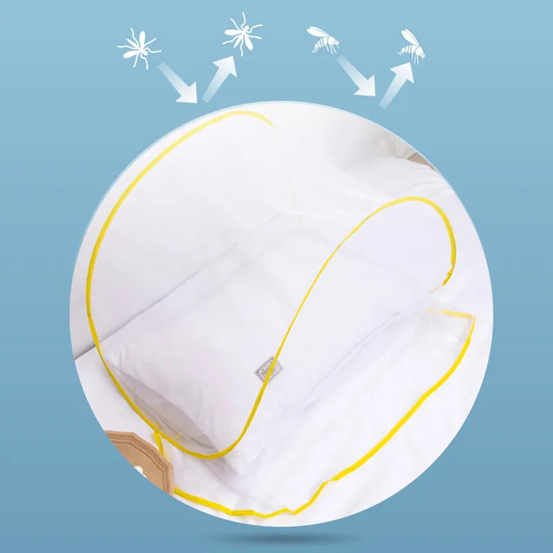 Facial Mosquito Net Cover Travel Installation | Yazijico™