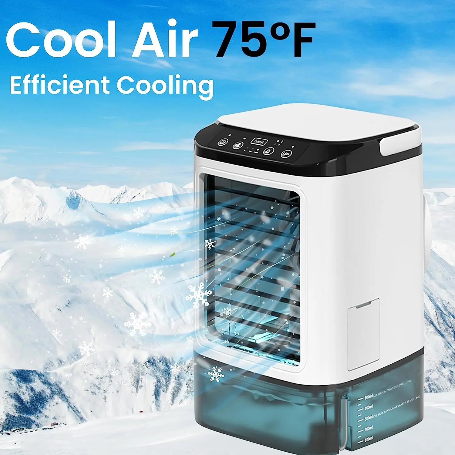 Yazijico™ Air Conditioner Portable Fan Desktop - Yazijico™
