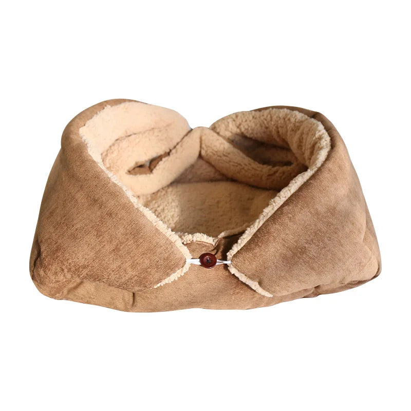 Warm Thickened Cat Bed Multifunctional Foldable | Yazijico™