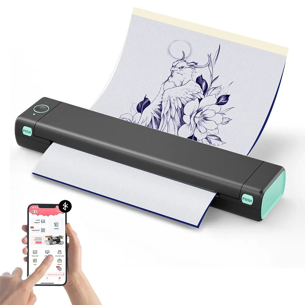 Tattoo Printer Thermal Template | Yazijico™