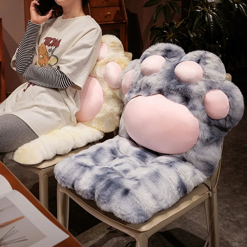 Yazijico™ Soft Plush Back and Seat Cushion Cats - Yazijico™