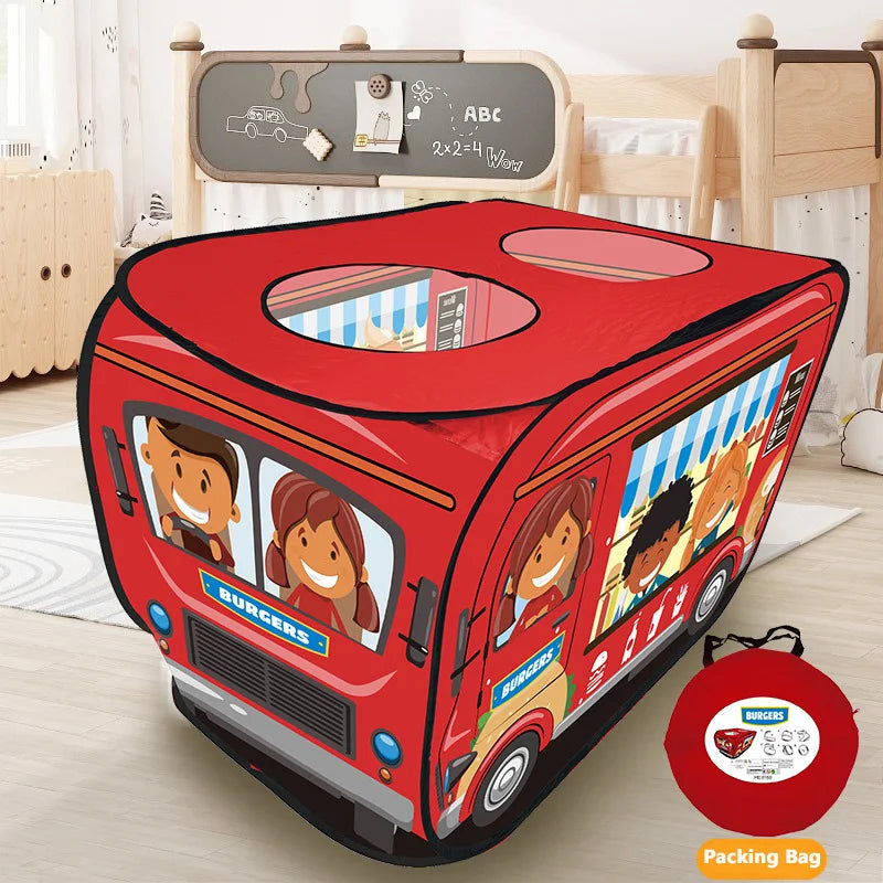 House Play Tent Bus Ocean Car | Yazijico™