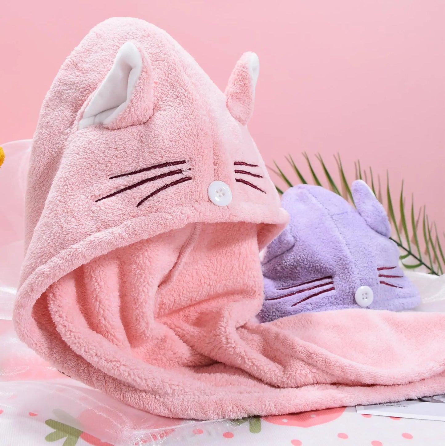 Microfiber Quickly Dry Hair Hat Bathroom Women Towels | Yazijico™