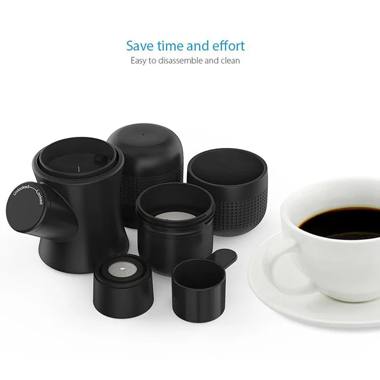 Yazijico™ Portable mini hand pressure coffee machine - Yazijico™