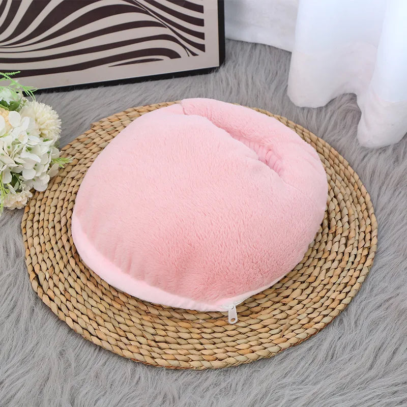 Electric Foot Warmer Heating Pad Slippers Shoes Chair Soft Warm Cushion Winter Feet Leg Thermostat Heater Blanket Mat