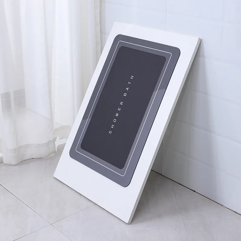 Mat Square Round Simple Toilet Quick Drying Foot Mat Bathroom Non slip Mat