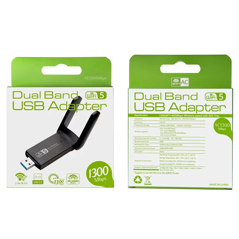 USB WIFI Adapter Dongle Wireless Network | Yazijico™