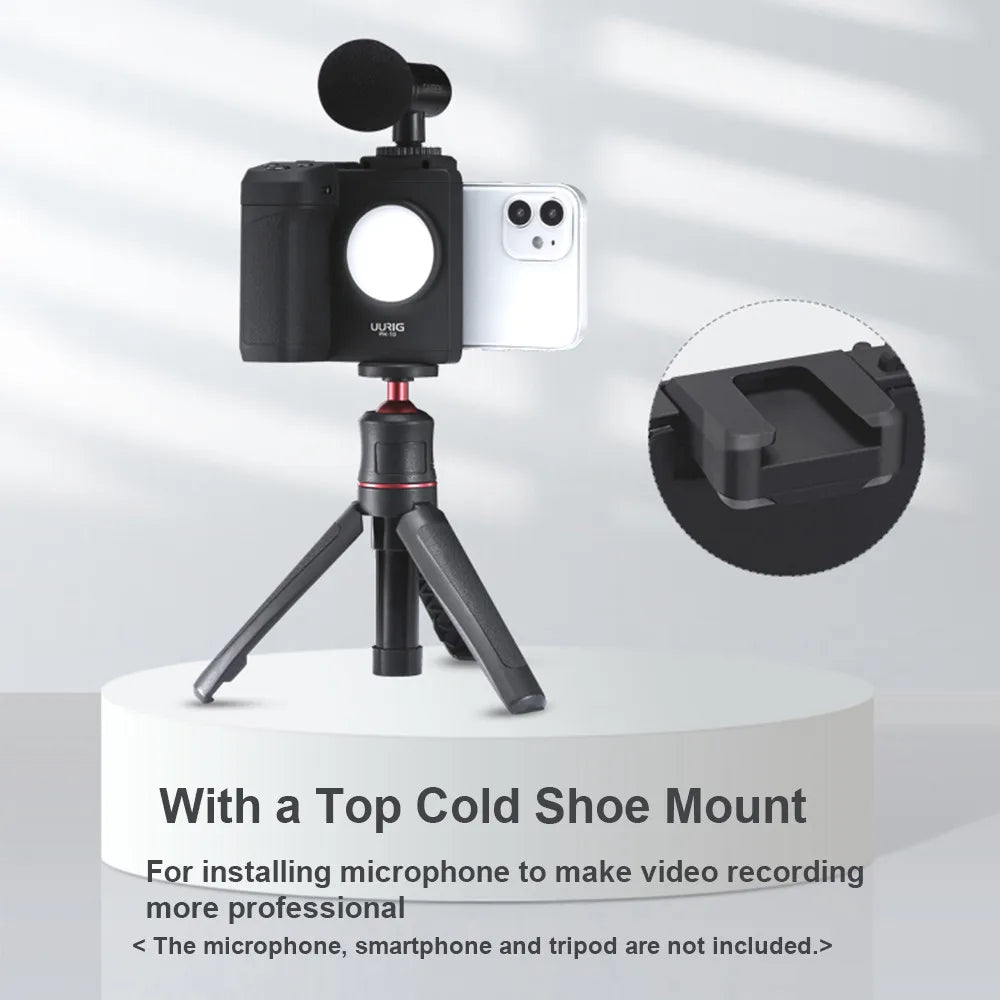 Handle Grip Phone Holder Stabilizer Vlog Selfie