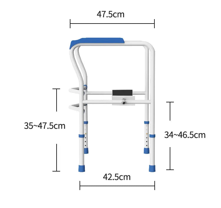 Elderly Bariatric Toilet Rails Stand Toilet Safety