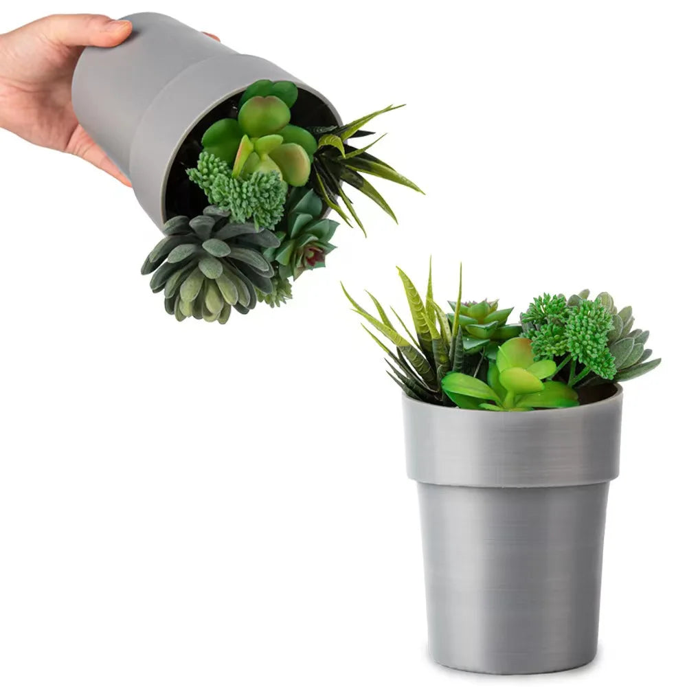 Large Flower Pot Hidden Safe Lock Box Surprise Secret | Yazijico™