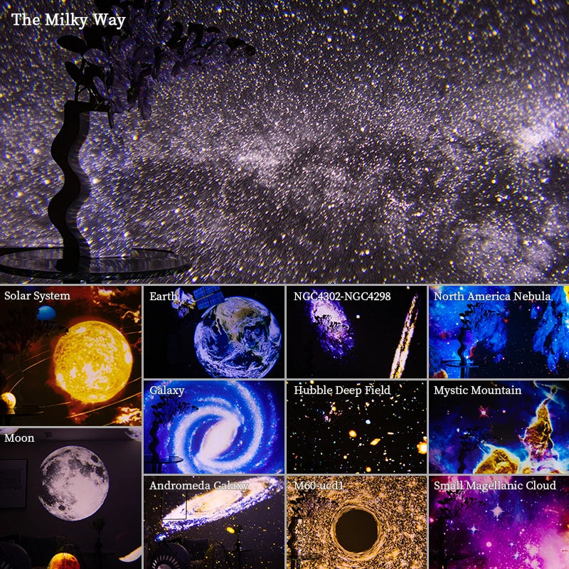 Yazijico™ Night Light Galaxy Projector - Yazijico™