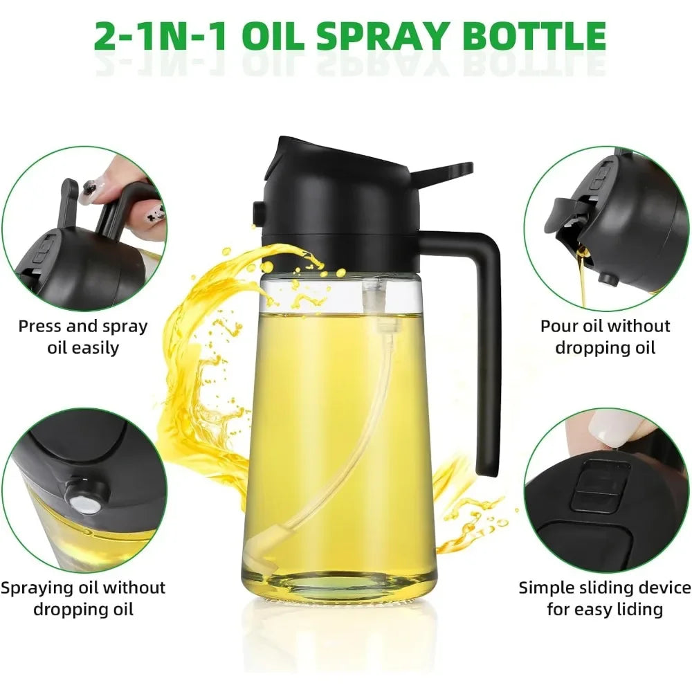 Oil Sprayer Glass Bottle Anti-leakage | Yazijico™