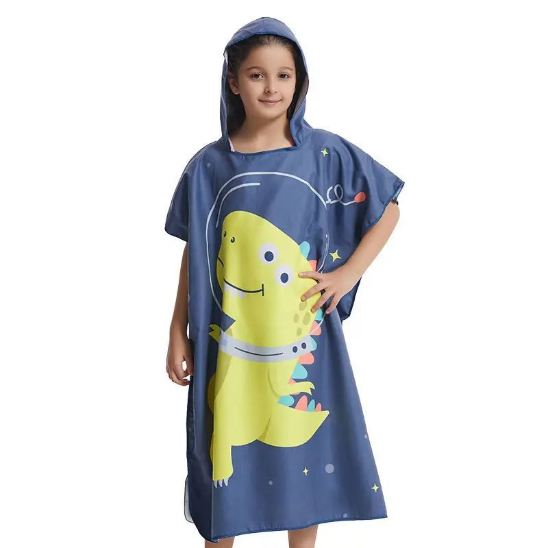 Children's Bath Towel Can Wear Swimming | Yazijico™
