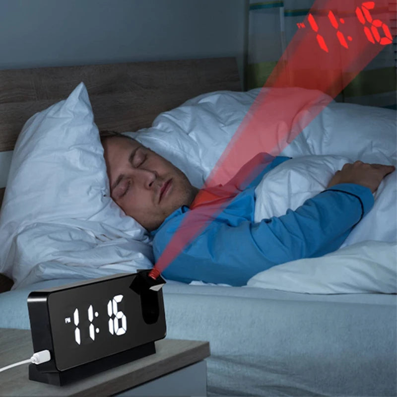 Yazijico™  Projection Alarm Clock for Bedroom - Yazijico™