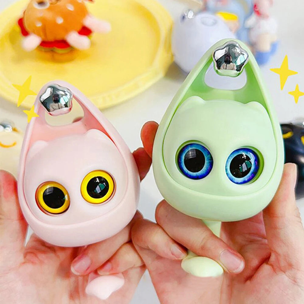 Home Cartoon Creative Cat Hook Cute Macaron Blinking Eyes Punch Free Traceless Hook Coat Hat Sundry Storage Hook