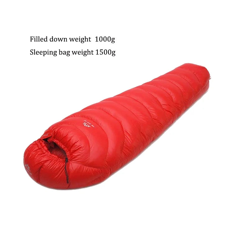 Low Temperature Thermal White Duck Down Fall and Winter