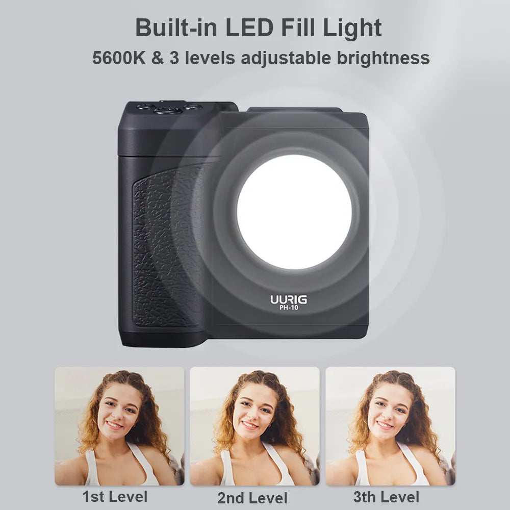 Handle Grip Phone Holder Stabilizer Vlog Selfie