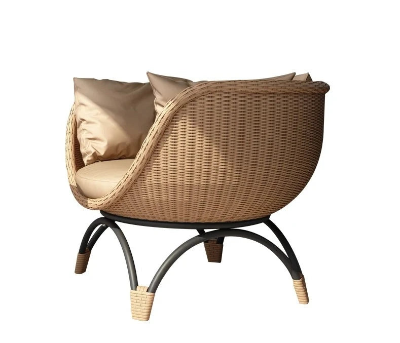 Outdoor Chair Indoor Balcony Leisure Rattan | Yazijico™