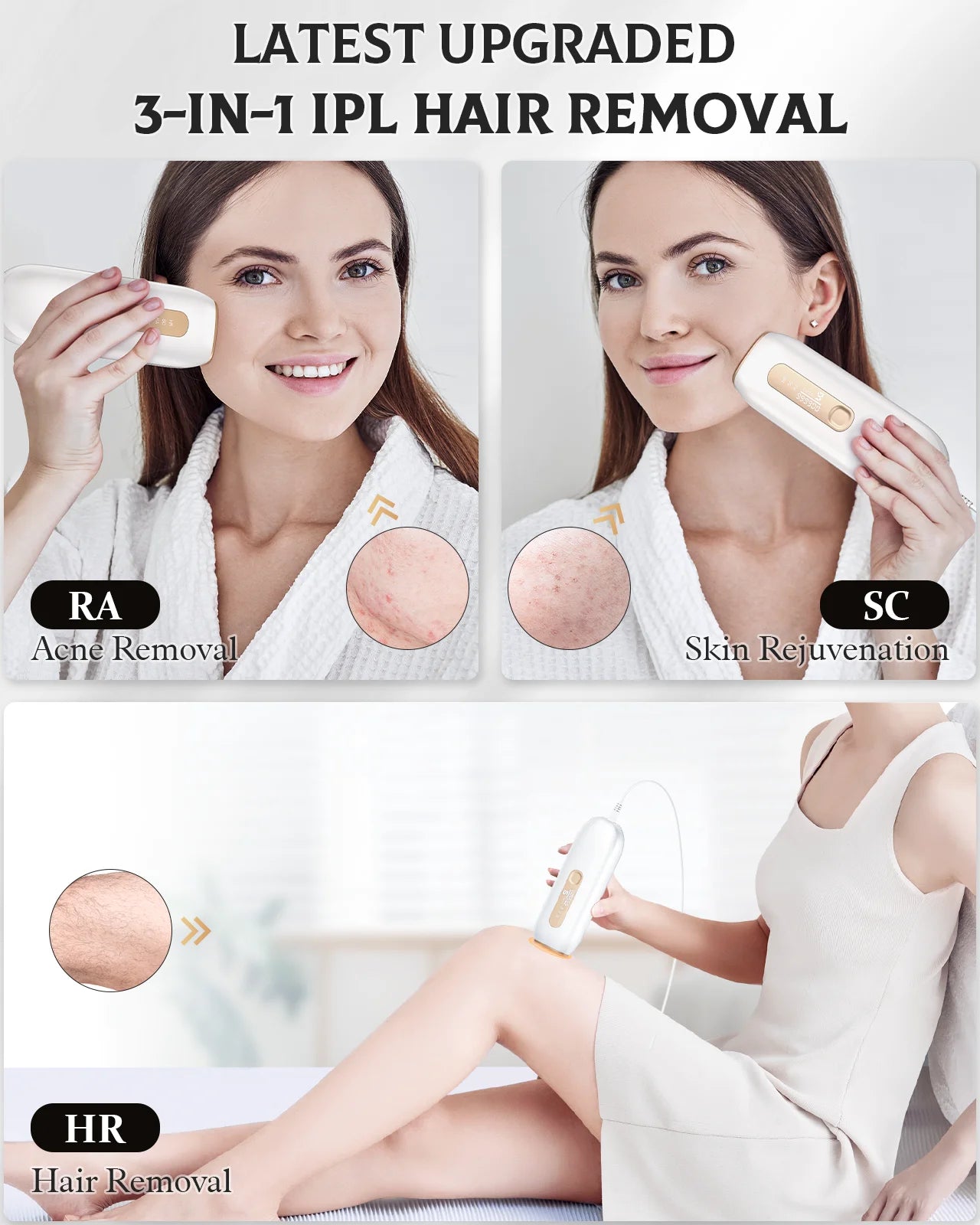 Hair Removal Display Painless Electric Epilator| Yazijico™