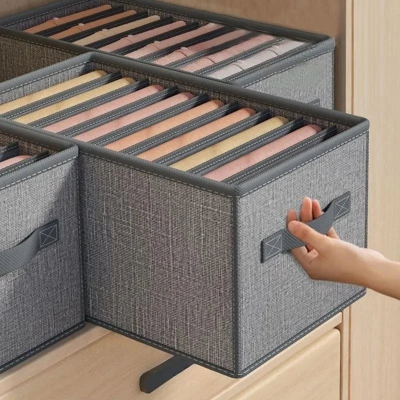 Yazijico™ Closets Clothes Organizer Pants Storage Box - Yazijico™