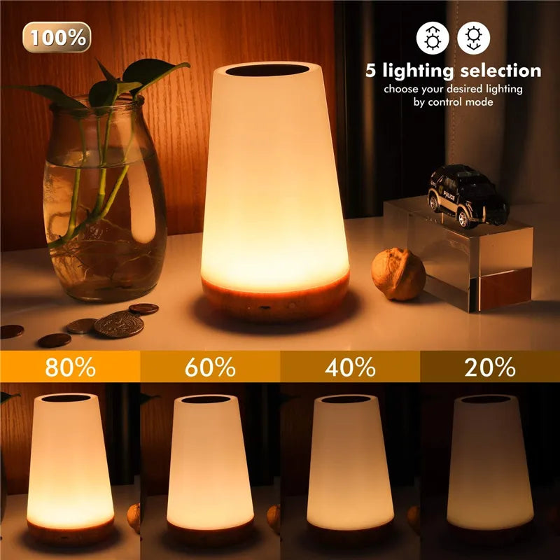 Yazijico™ 13 Color Changing Night Light RGB Remote Control Touch - Yazijico™