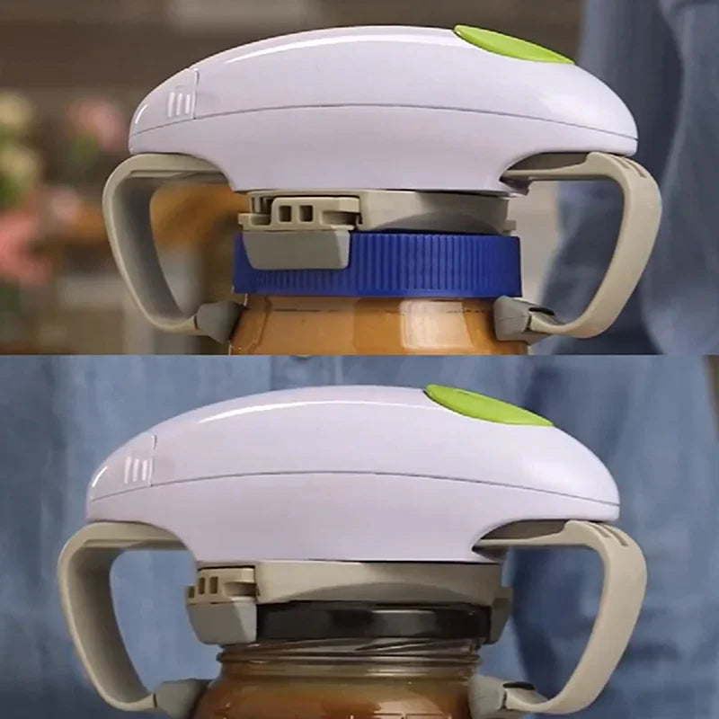 Yazijico™  Electric Can Bottle Lid Opener Binaural One-key Automatic - Yazijico™
