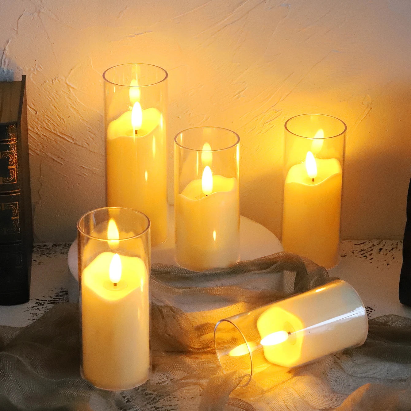 Yazijico™ 1Pcs Led Flameless Electric Candles Lamp - Yazijico™