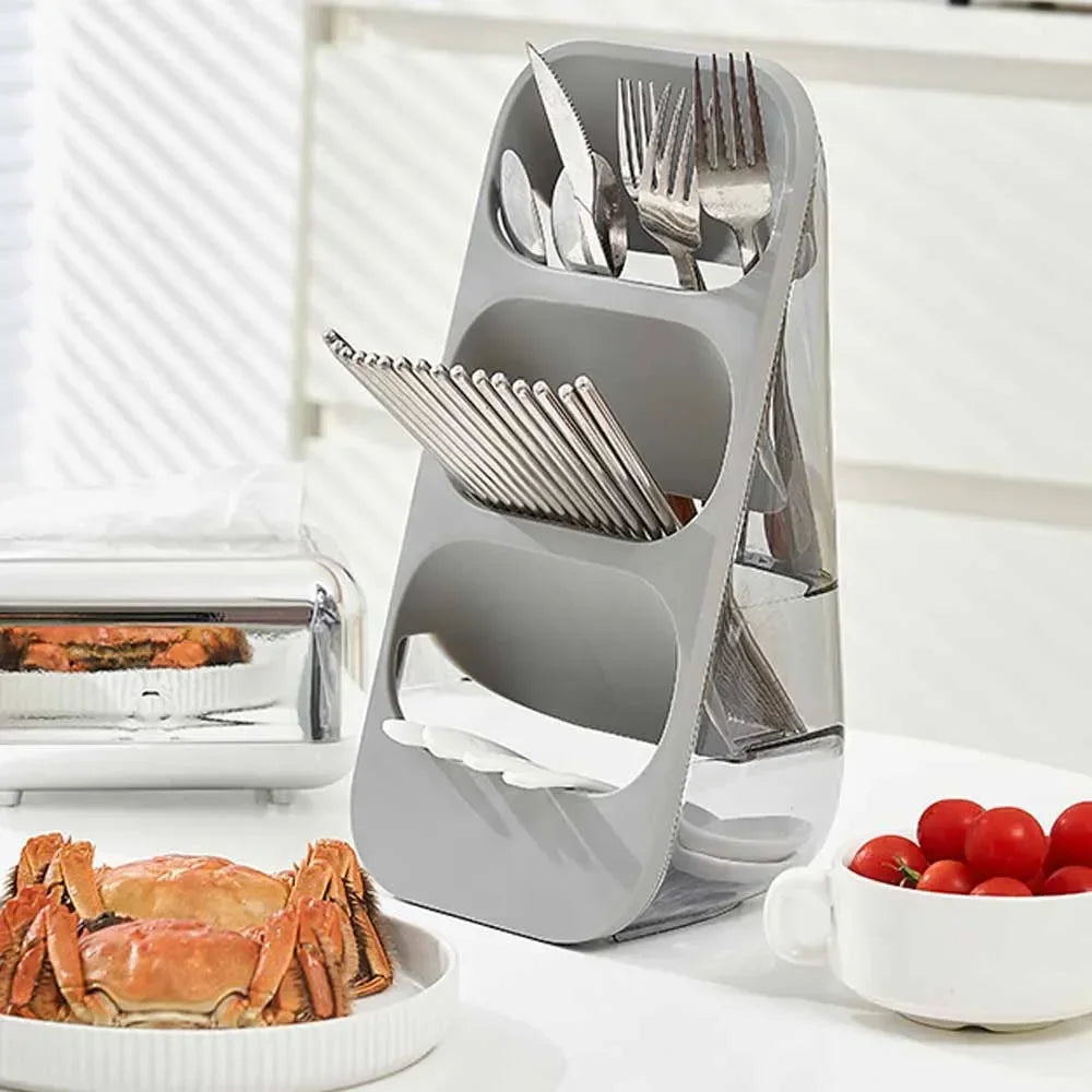 Yazijico™ 3 Layer Cutlery Storage Kitchen Tool - Yazijico™