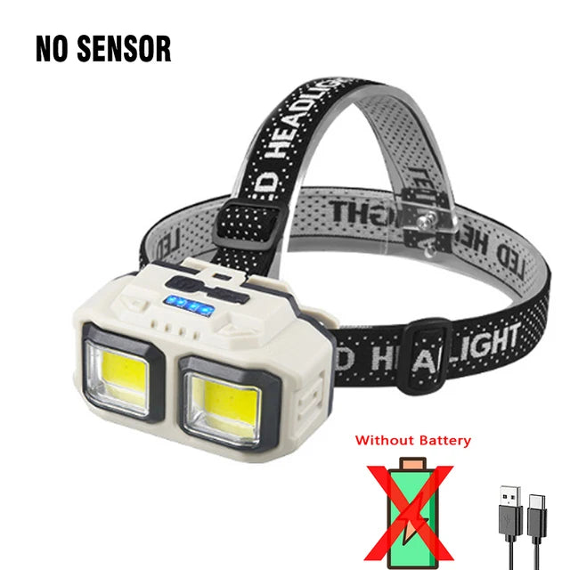 Powerful LED Induction Headlamp | Yazijico™