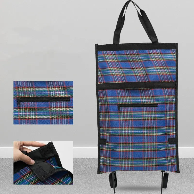 Yazijico™ Portable Folding Reusable Shopping Bags Small Pull - Yazijico™