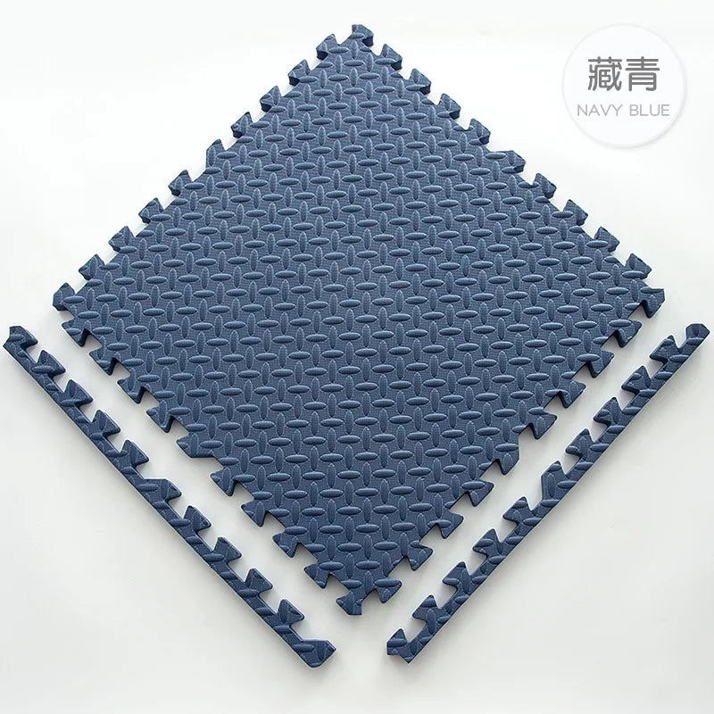 Sports Gym Mat Protection EVA Leaf Grain Floor Mats Yoga | Yazijico™