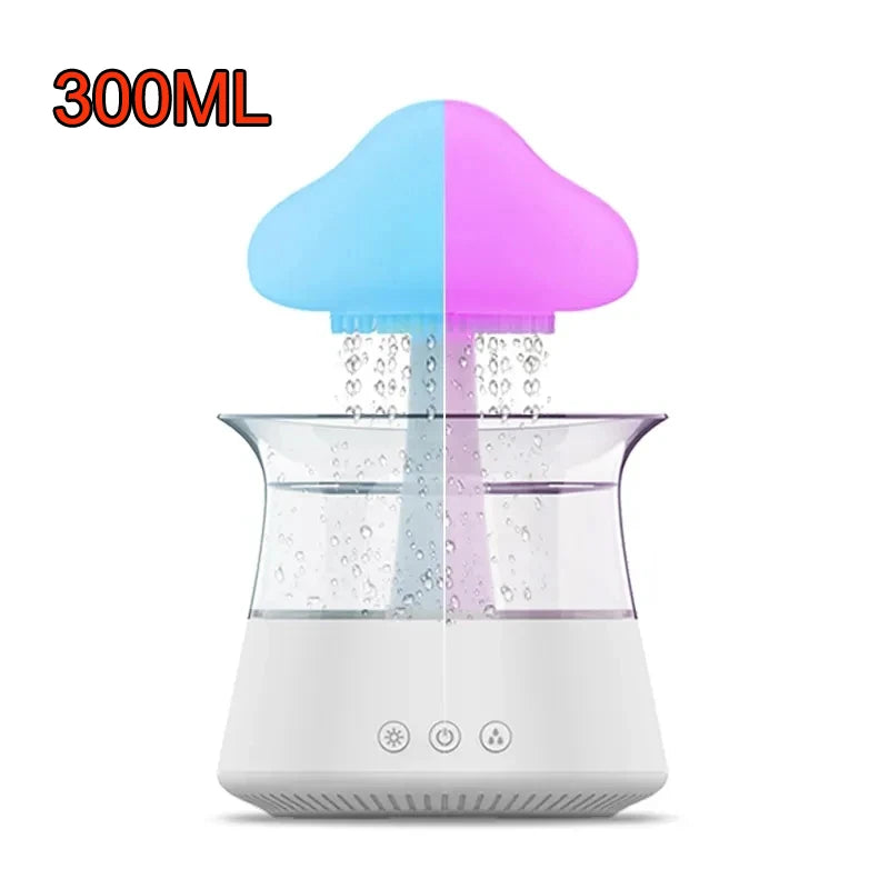 Cloud And Raindrop Humidifier Colorful | Yazijico™