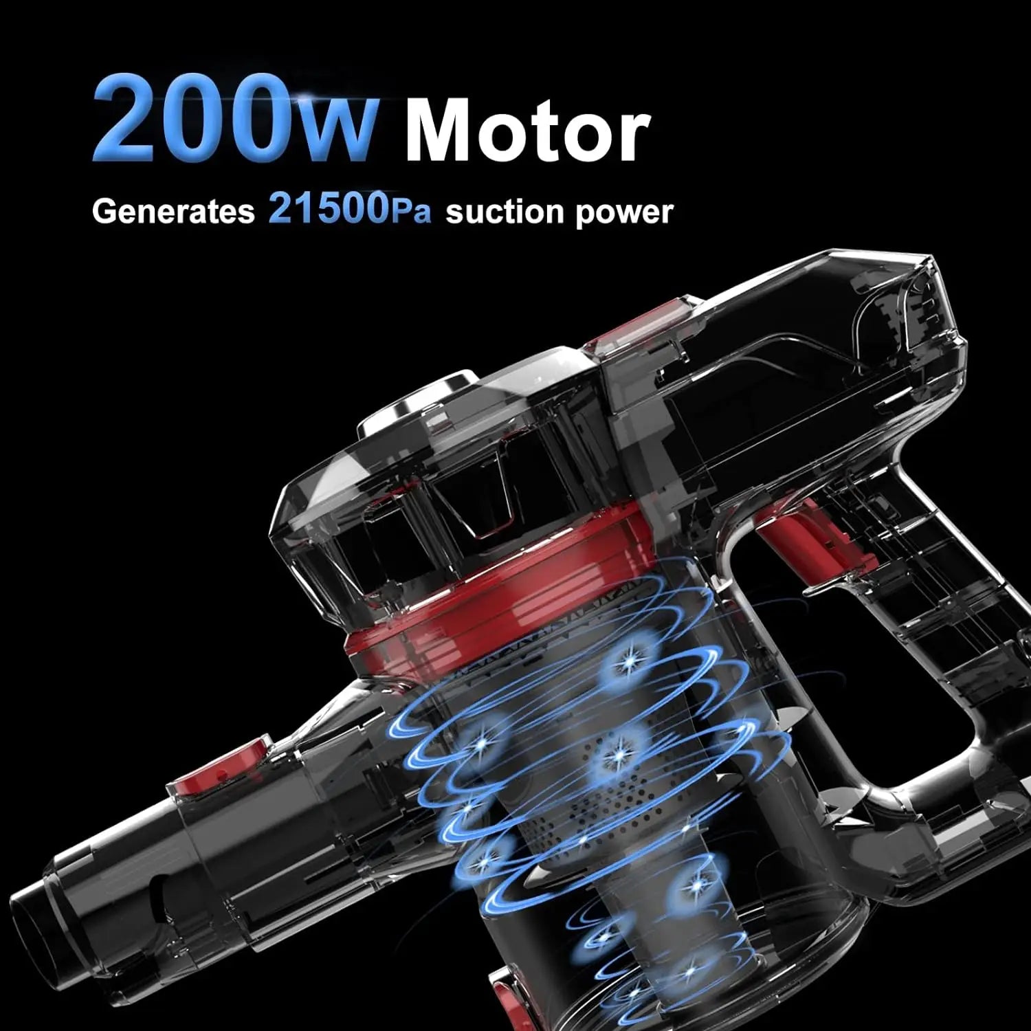 Yazijico™ Cordless Stick Vacuum Cleaner - Yazijico™