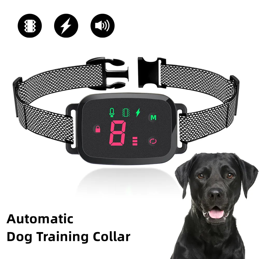 Yazijico™ Smart Automatic Anti Barking Dog Collar HD Digital Display - Yazijico™