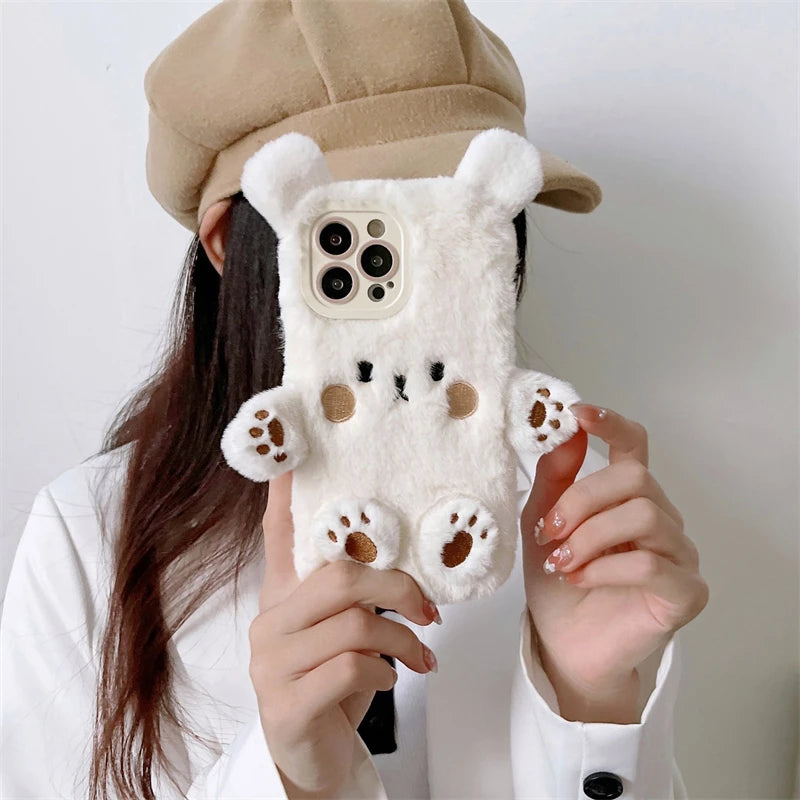 Plush Shockproof IPhone Cover Case | Yazijico™