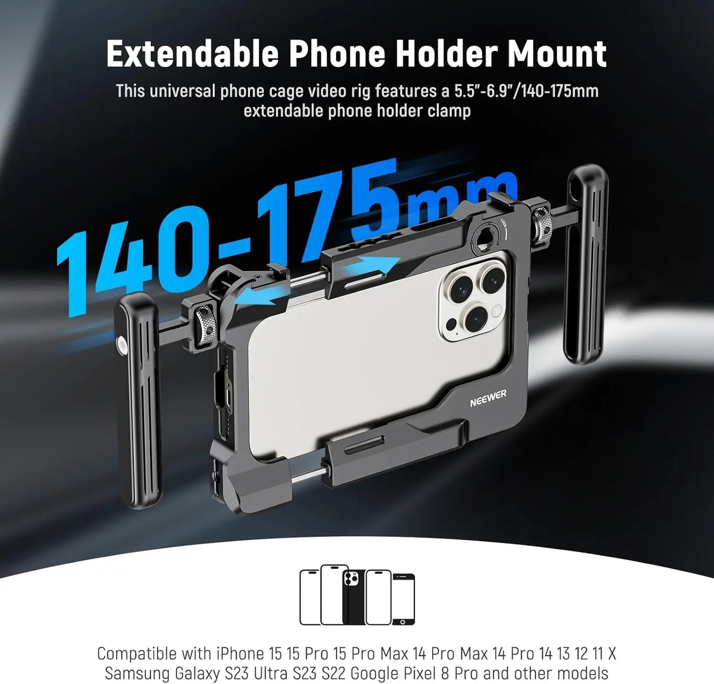 Yazijico™ Universal Smartphone Video Rig Cage - Yazijico™