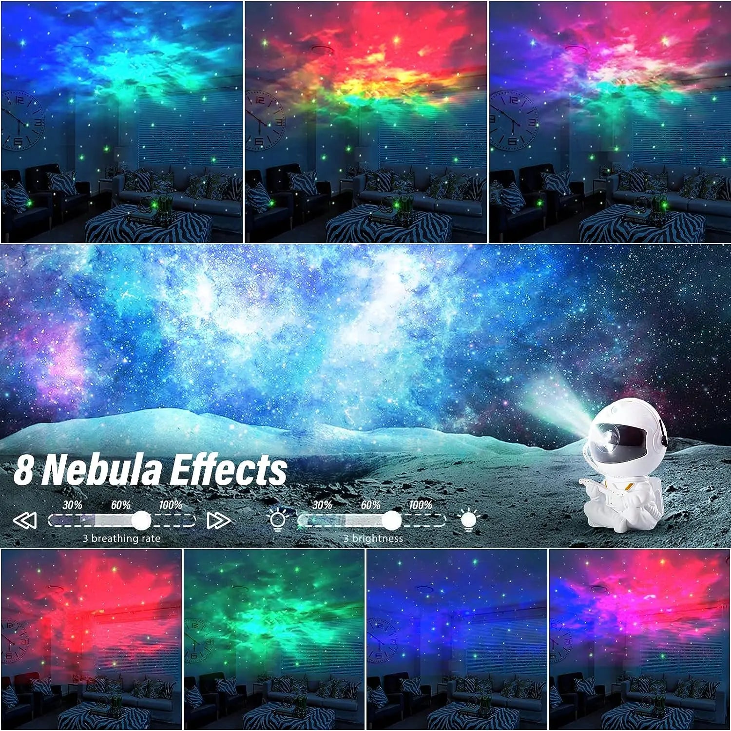 Yazijico™ Star Projector Galaxy Night Light - Yazijico™