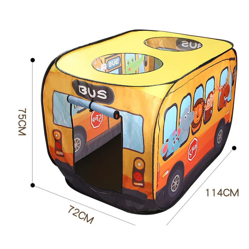 House Play Tent Bus Ocean Car | Yazijico™