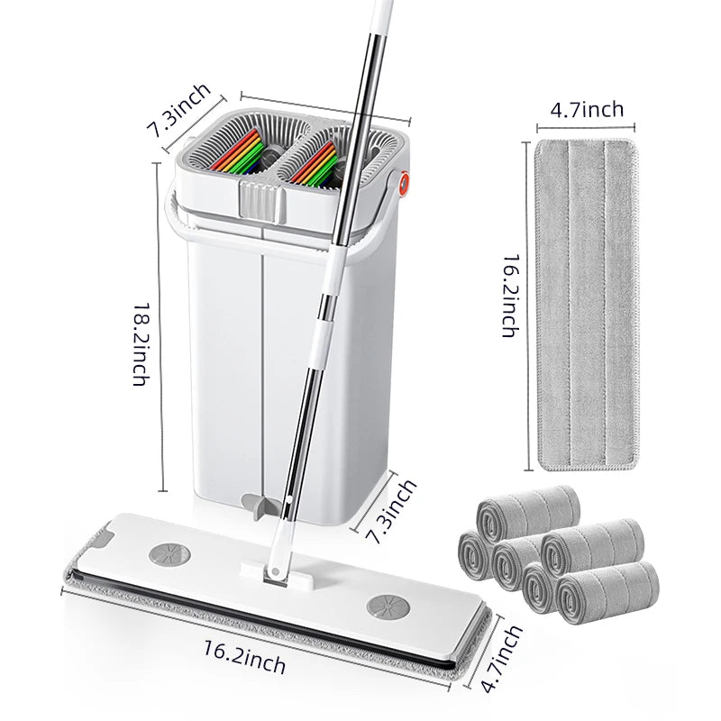 Joybos Mop with Bucket and Squeeze | Yazijico™