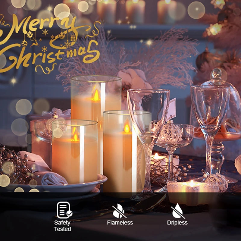Yazijico™ 1Pcs Led Flameless Electric Candles Lamp - Yazijico™