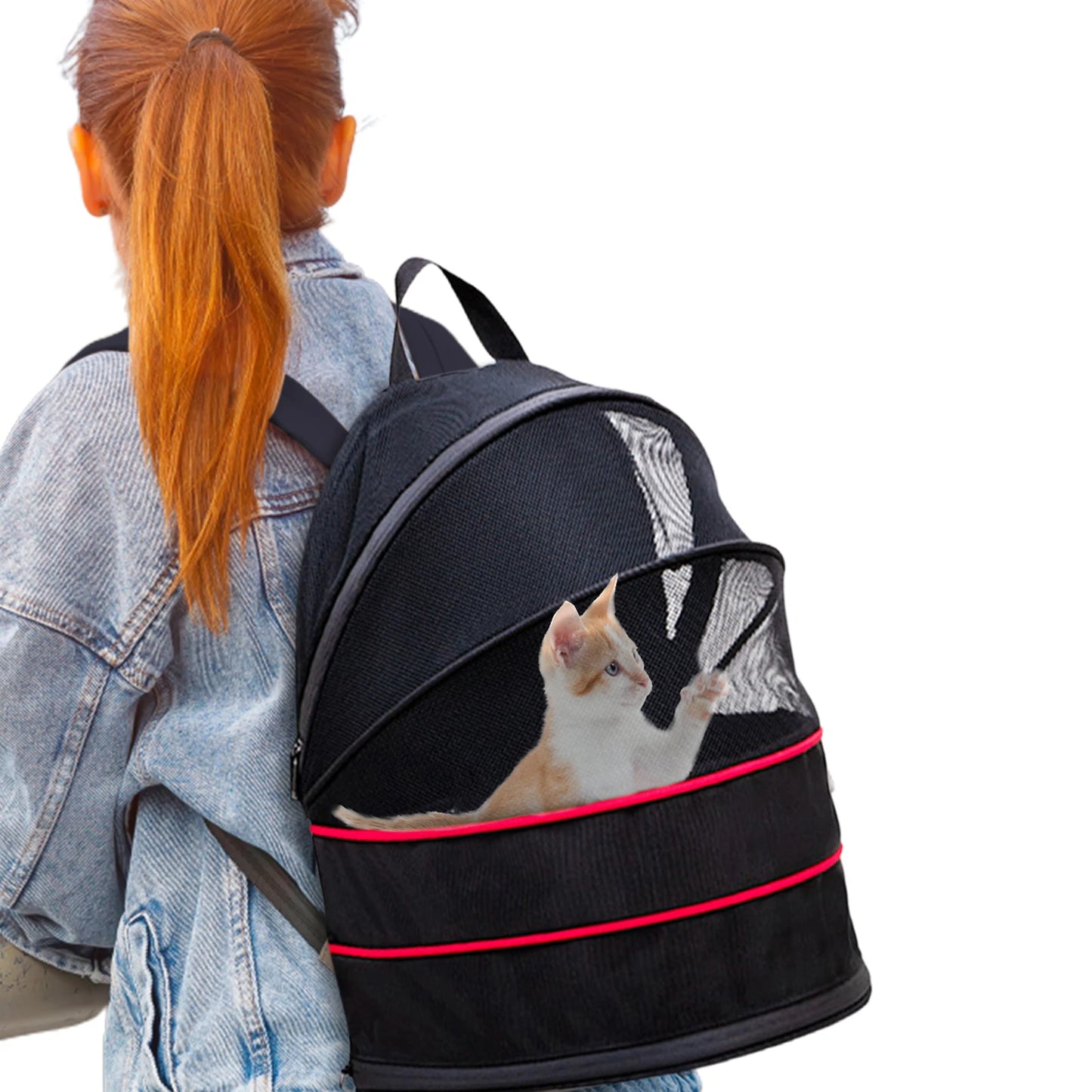 Pet Backpack Carrier Summer Breathable | Yazijico™