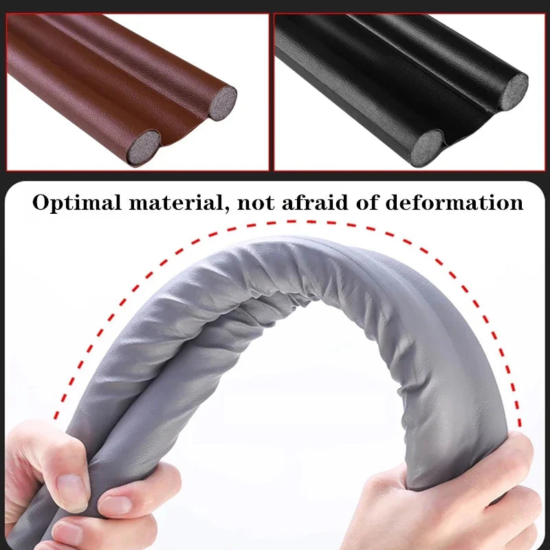 Flexible Door bottom sealing strip burlete puerta | Yazijico™