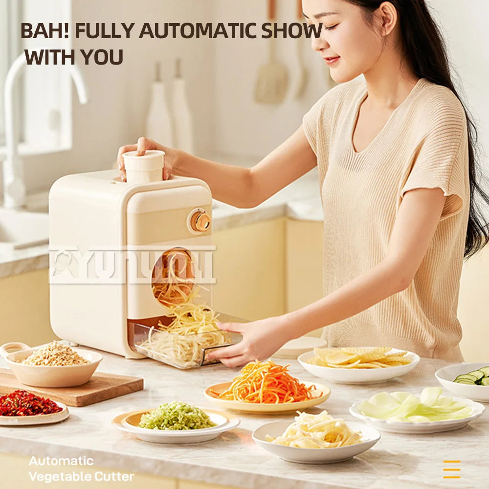 Electric Vegetable Cutter Multifunctional Kitchen| Yazijico™