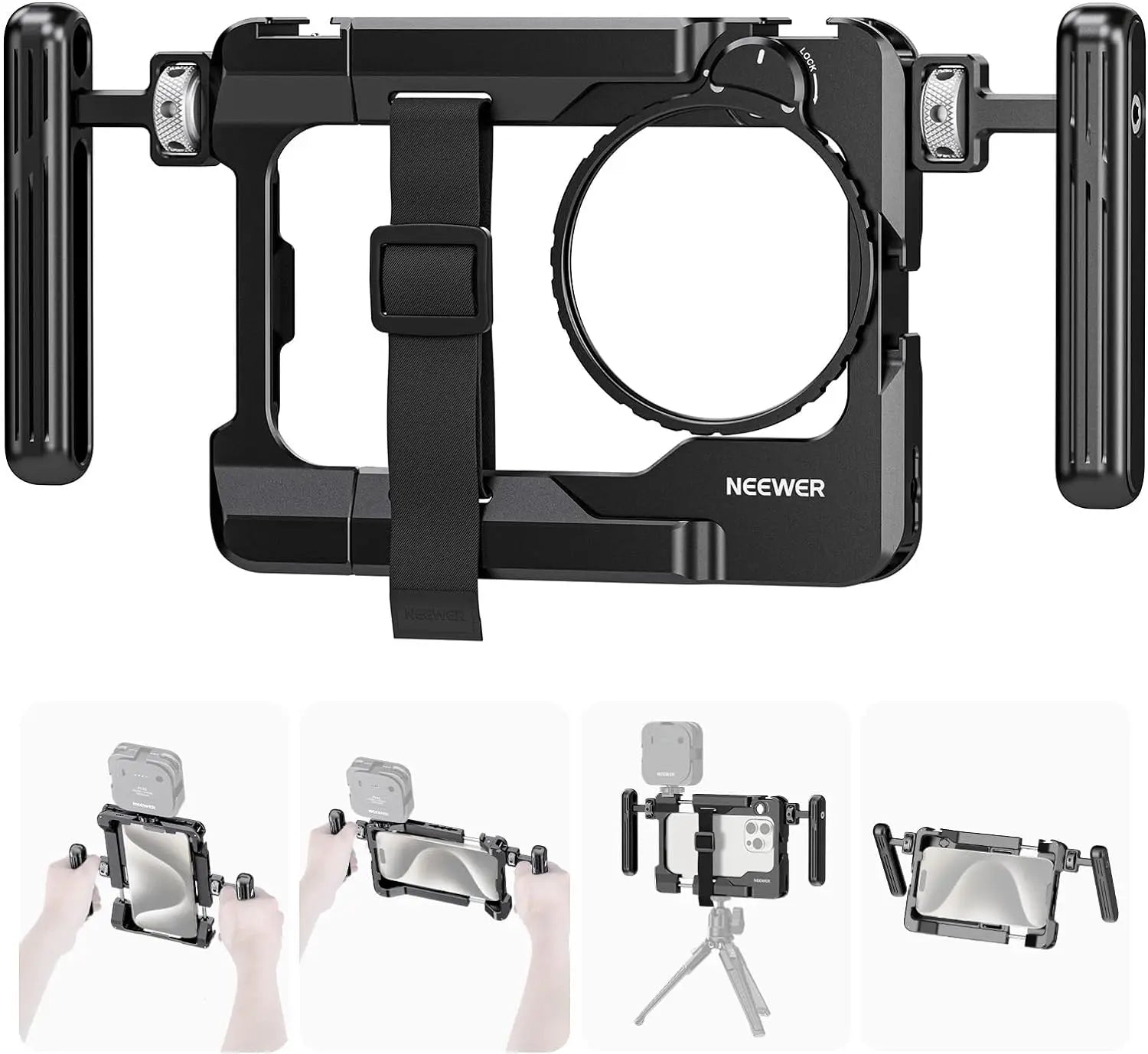 Universal Smartphone Video Rig Cage | Yazijico™